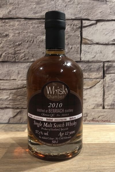 Benriach 2010 12y Oloroso QC (The Whisky Chamber – Single Malt Scotch Whisky)