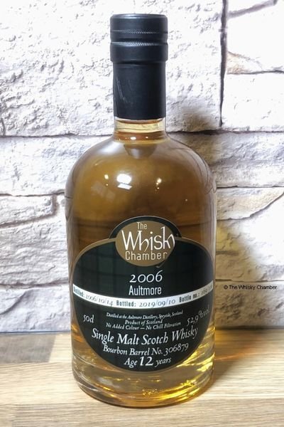 Aultmore 2006 12y Bourbon Barrel (The Whisky Chamber – Single Malt Scotch Whisky)