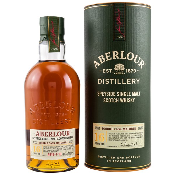 Aberlour 16y, Single Malt Scotch Whisky, Double Cask Matured