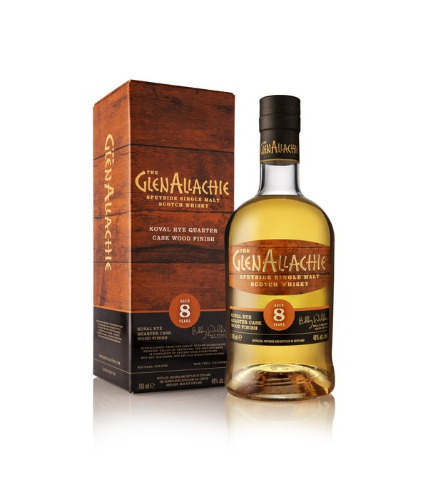 GlenAllachie 8y Koval Rye Quarter Cask – Single Malt Scotch Whisky