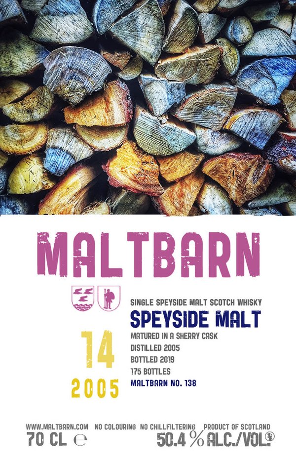 Speyside Malt 2005 14y,  Single Malt Scotch Whisky (Maltbarn)