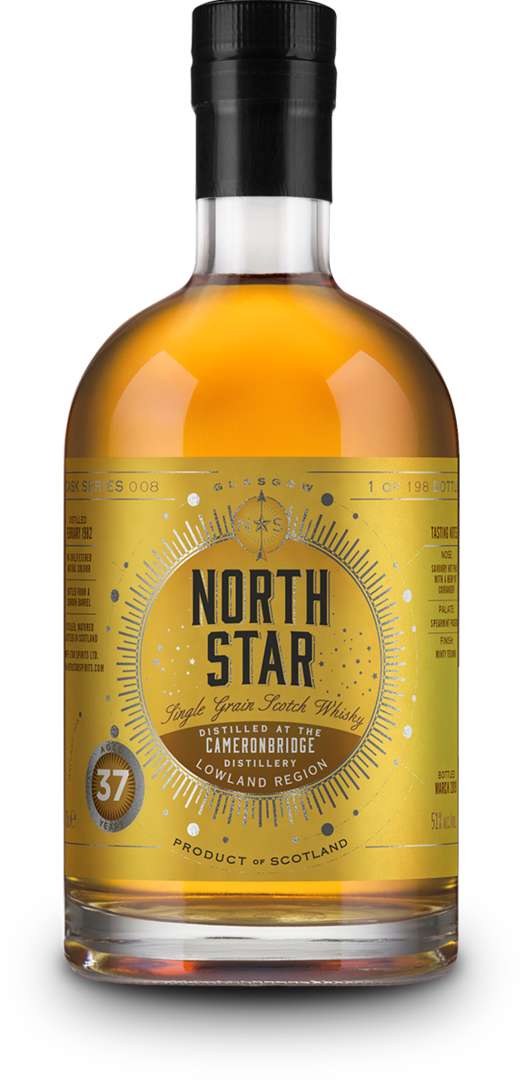 Cameronbridge 1982 37y, North Star Spirits - Single Grain Scotch Whisky