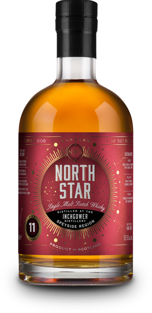 Inchgower 2007 11y, North Star Spirits - Single Malt Scotch Whisky