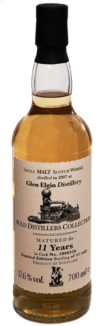Glen Elgin 11y 2007, Auld Distillers Collection, Single Malt Scotch Whisky (Jack Wiebers)