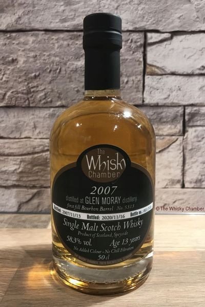 Glen Moray 2007 13y (The Whisky Chamber - Single Malt Scotch Whisky)