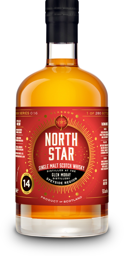 Glen Moray 2007 14y, North Star Spirits - Single Malt Scotch Whisky