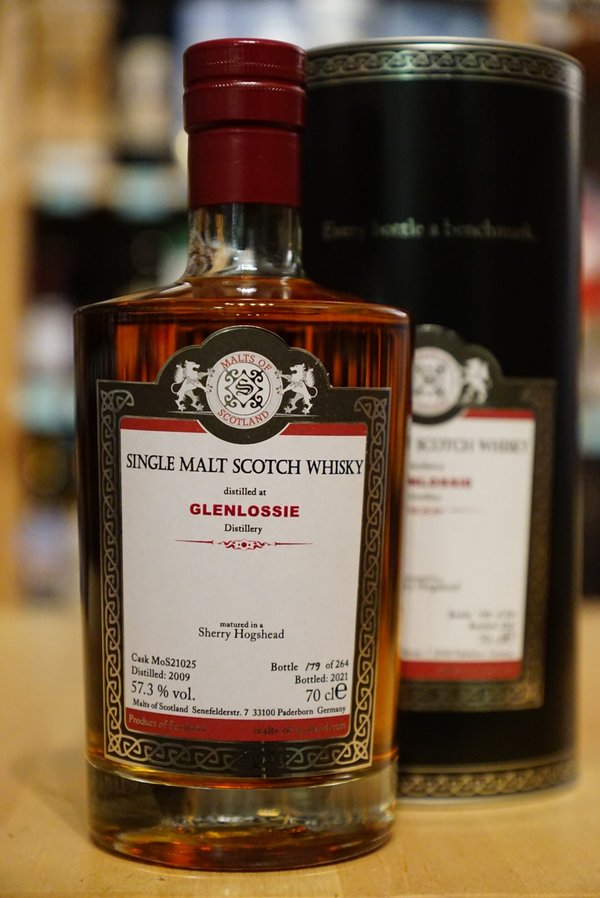 Glenlossie 2009-2021, Single Malt Scotch Whisky (Malts of Scotland)