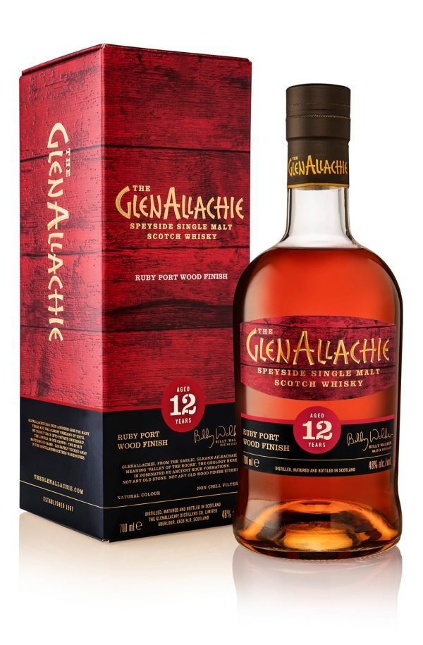 GlenAllachie 12y Ruby Port Finish – Single Malt Scotch Whisky