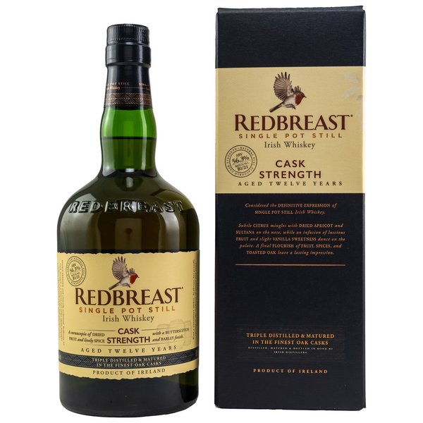 Redbreast 12y Cask Strength - Irish Single Pot Still Whiskey