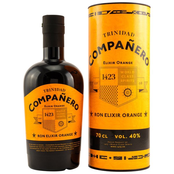 Compañero Elixir Orange – Trinidad – Rum Liqueur