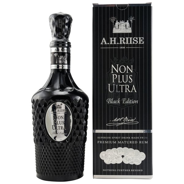 A. H. Riise Non Plus Ultra Black Edition – Made from Premium Matured Rum