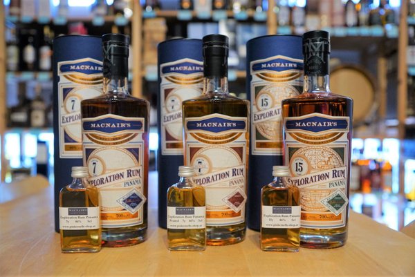 Tastingset MacNair's Exploration Rum Panama