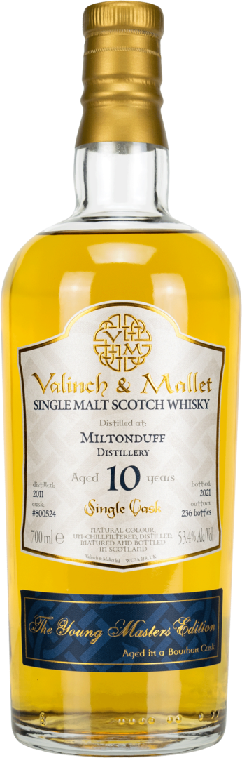 Miltonduff 10y Bourbon Cask - Valinch & Mallet - Single Malt Whisky