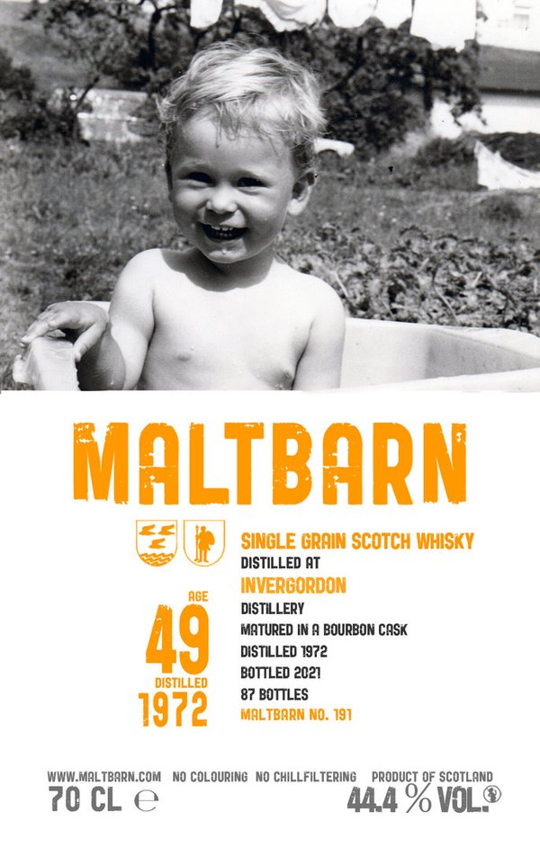 Invergordon 1972 49y,  Single Grain Scotch Whisky (Maltbarn)
