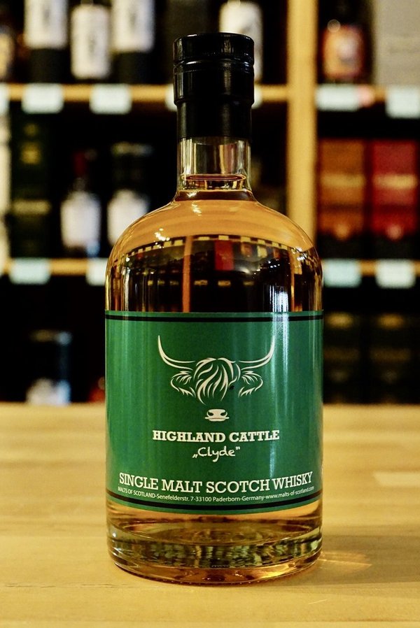 Highland Cattle „Clyde", Single Malt Scotch Whisky (Malts of Scotland)