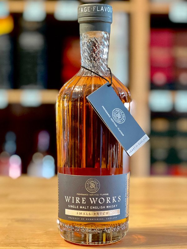 Wire Works Small Batch #6 – Single Malt English Whisky – White Peak Distillery
