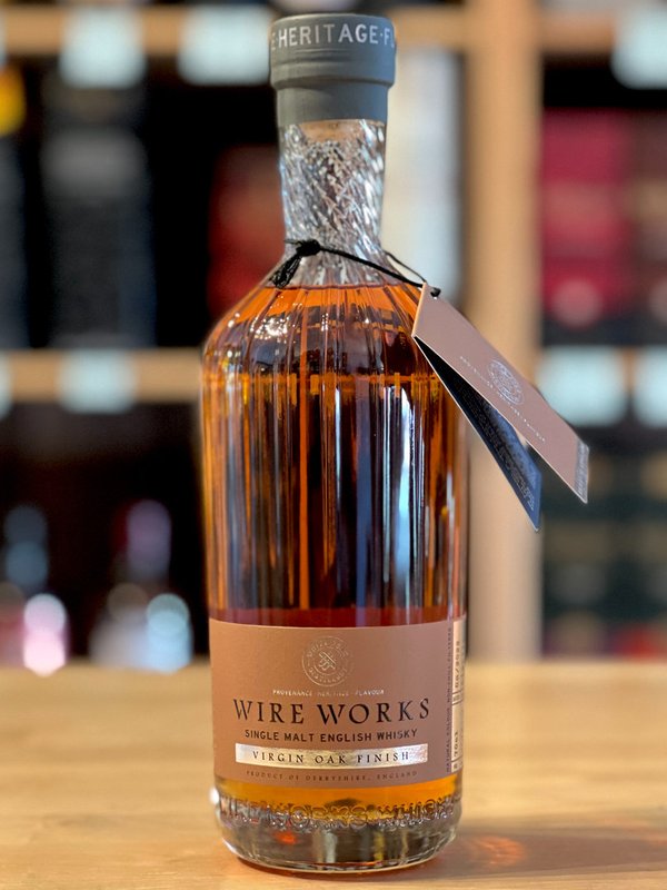 Wire Works #8 Virgin Oak Finish – Single Malt English Whisky – White Peak Distillery