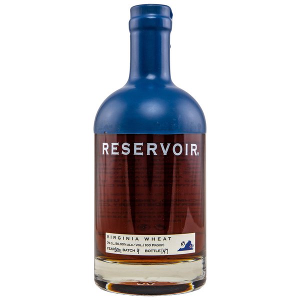 Reservoir Virginia Wheat Batch 4 – American Wheat Whiskey